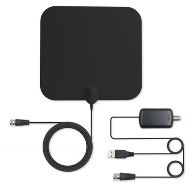 12V Portable Car Parabolic Satellite Antenna with Wireless DVB and IEC/F Male Connector