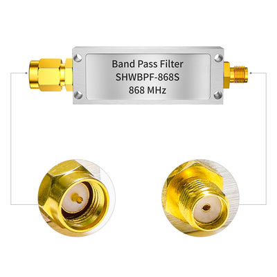 50 Impedance Helium Lora Bandpass RF 915MHz 868MHz Cavity Filter