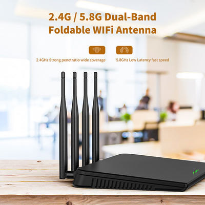 ABS Dual Band 5GHz 5.8GHz 2.4GHz WiFi Antenna for Long Range Indoor Wireless Receiver