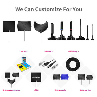 Long Range Wireless Hdtv Antenna for Digital TV 3M/5M Cable Length 50W Max Input Power