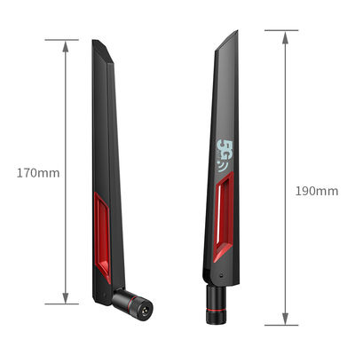 50 Impendence Dual Band 2.4GHz 5GHz 5.8GHz 5Dbi Wifi Wireless Antenna with Connection