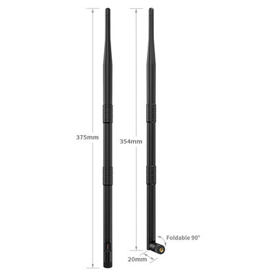 Long Range Wireless Outdoor Receiver with SMA 9dB Rubber Router 5.8G2.4g Wifi Antenna