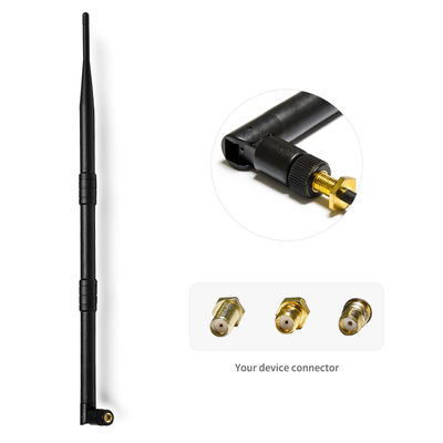 Long Range Wireless Outdoor Receiver with SMA 9dB Rubber Router 5.8G2.4g Wifi Antenna