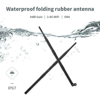 Long Range Wireless Outdoor Receiver with SMA 9dB Rubber Router 5.8G2.4g Wifi Antenna