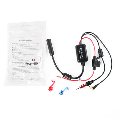 DAB Car Radio Signal Amplifier VSWR 2.5MAX Customized LOGO for Better AM/FM Reception