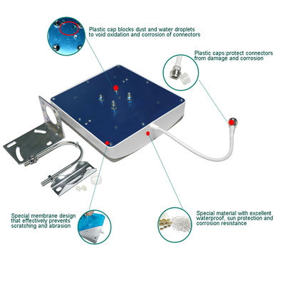 700-2700mhz Outdoor External SMA MIMO LTE Panel Antenna with Wide Frequency Range RG58