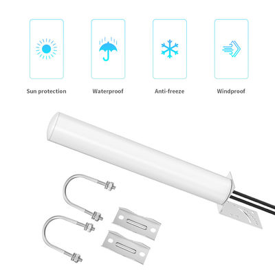 240*63*63mm Outdoor MIMO 4G 5G Cylinder Antenna for Maximum Input Power up to 50W
