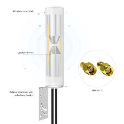 240*63*63mm Outdoor MIMO 4G 5G Cylinder Antenna for Maximum Input Power up to 50W