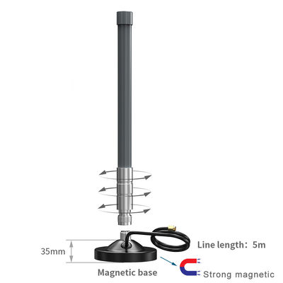 868MHz 915MHz Vertical Polarization Fiberglass Lora Antenna Kit 8dBi 10dBi 12dBi 14dBi 15dBi 20dBi