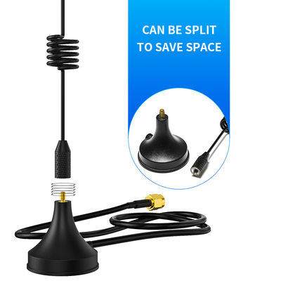 High Gain Outdoor Wireless Spring Helical Loop 433mhz Antenna with Magnetic Mounting