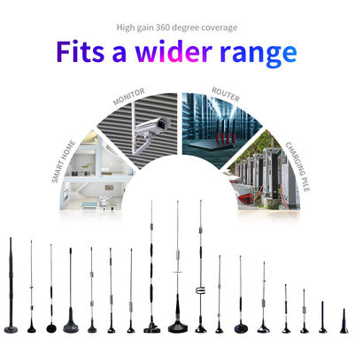 High Gain Outdoor Wireless Spring Helical Loop 433mhz Antenna with Magnetic Mounting
