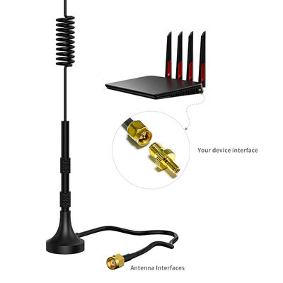 600-2700mhz TS9 4G 3G GSM Antenna 5dbi High Gain Magnetic Base with 3 Meters Cable Communication Antenna