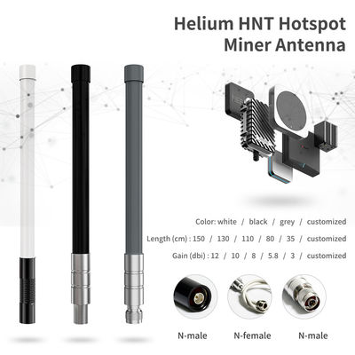 High Gain Wifi Amplifier Antenna Made of Fiberglass for 50 Impedance and V.S.W.R ≤2