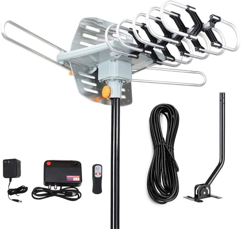 High Gain Yagi Outdoor UHF VHF TV Antenna with Customized Connector Type and Impendence