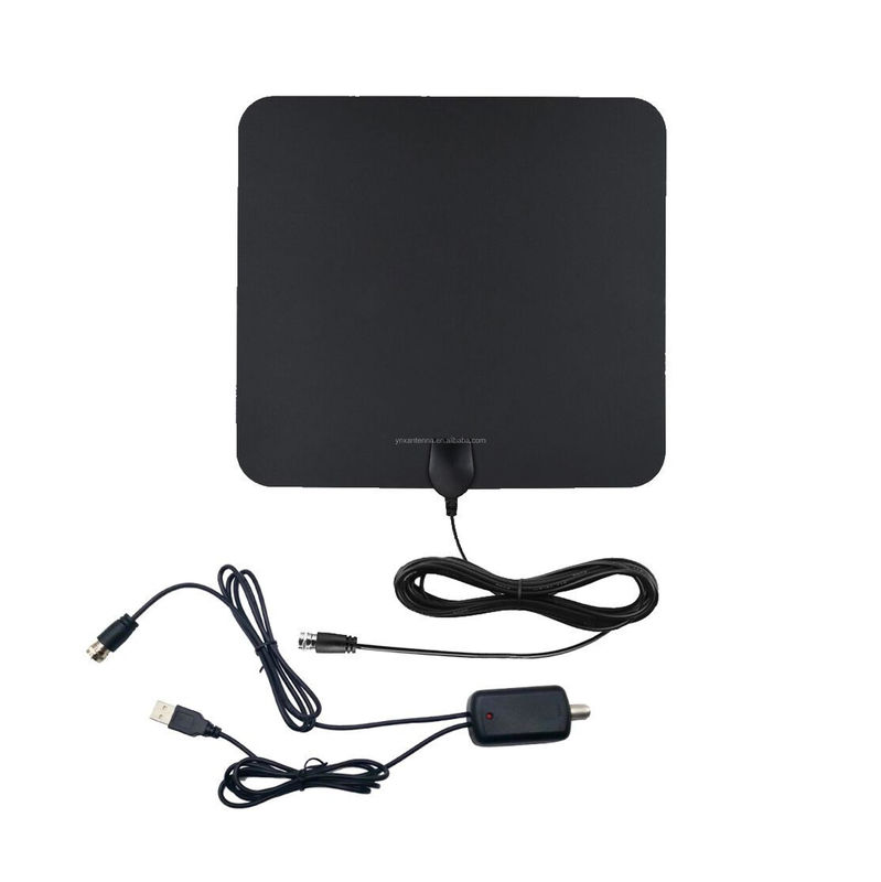 75ohm R.H.C.P Polarization Indoor TV Antenna 50 Miles Range No Monthly Subscription