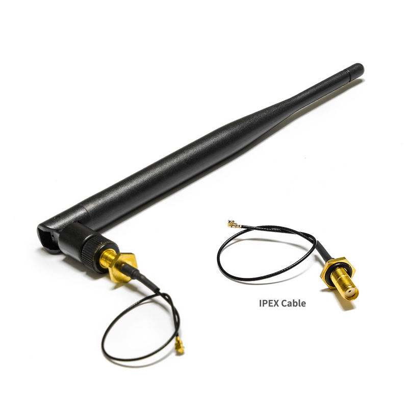Indoor 915MHz Folding Antenna 3.5dBi Gain 2.4g Wifi Antenna with 50W Max Input Power